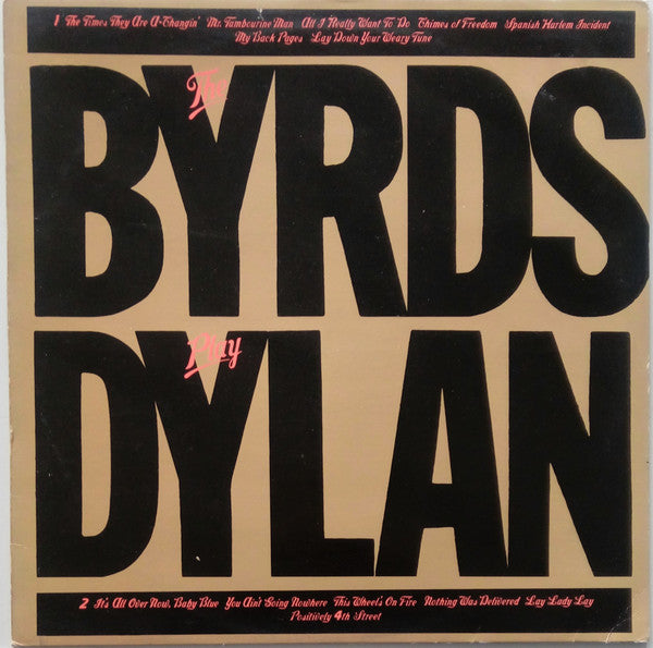 The Byrds : The Byrds Play Dylan (LP, Comp)