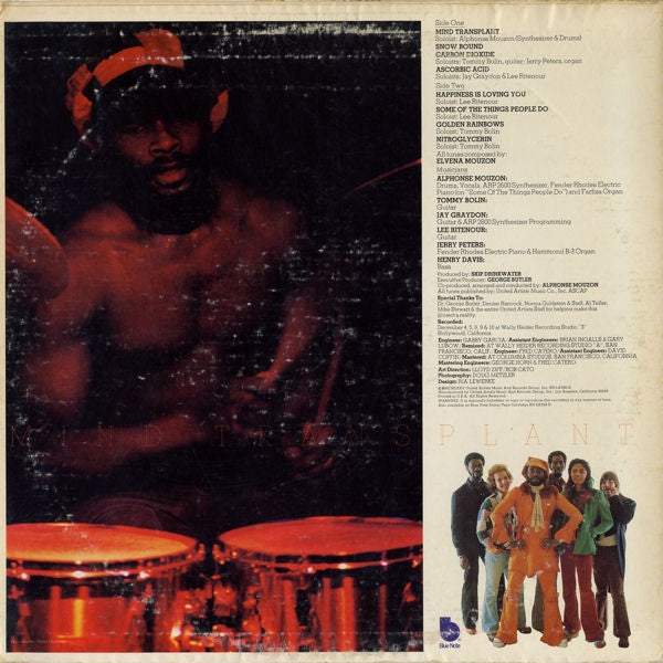 Alphonse Mouzon : Mind Transplant (LP, Album, All)