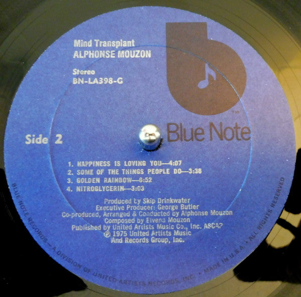 Alphonse Mouzon : Mind Transplant (LP, Album, All)
