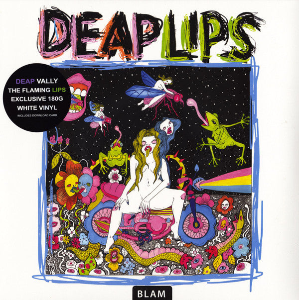 Deap Lips : Deap Lips (LP, Album, Whi)