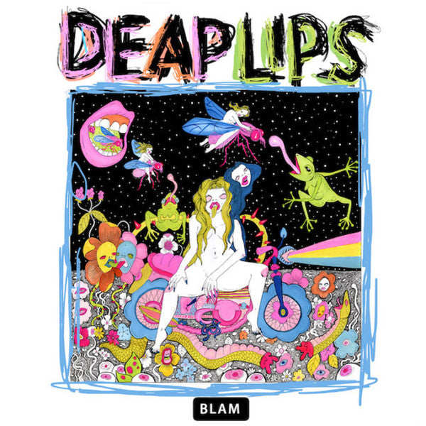 Deap Lips : Deap Lips (LP, Album, Whi)