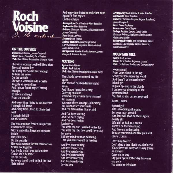 Roch Voisine - On The Outside (CD, Album) - De Platen Aap – Vinylwinkel in Brielle & online webshop voor muziekliefhebbers