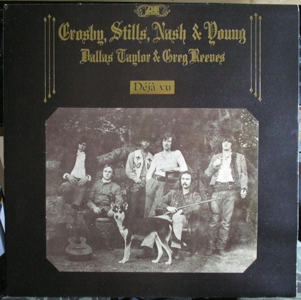 Crosby, Stills, Nash & Young / Dallas Taylor & Greg Reeves - Déjà Vu (LP, Album, Fau) - De Platen Aap – Vinylwinkel in Brielle & online webshop voor muziekliefhebbers
