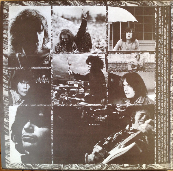 Crosby, Stills, Nash & Young / Dallas Taylor & Greg Reeves - Déjà Vu (LP, Album, Fau) - De Platen Aap – Vinylwinkel in Brielle & online webshop voor muziekliefhebbers