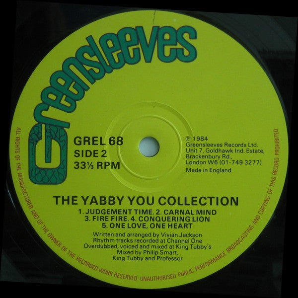 Yabby You : The Yabby You Collection (LP, Comp)