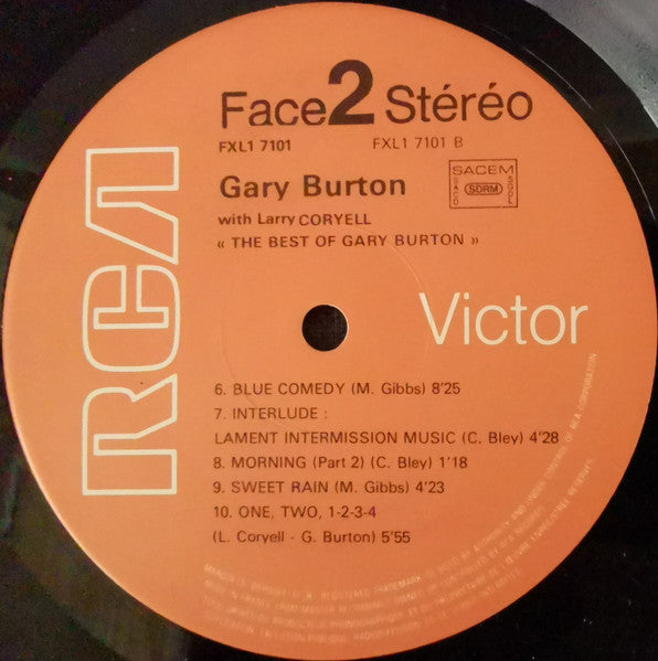 Gary Burton / Larry Coryell : Gary Burton / Larry Coryell (LP, Comp, RE, Gat)