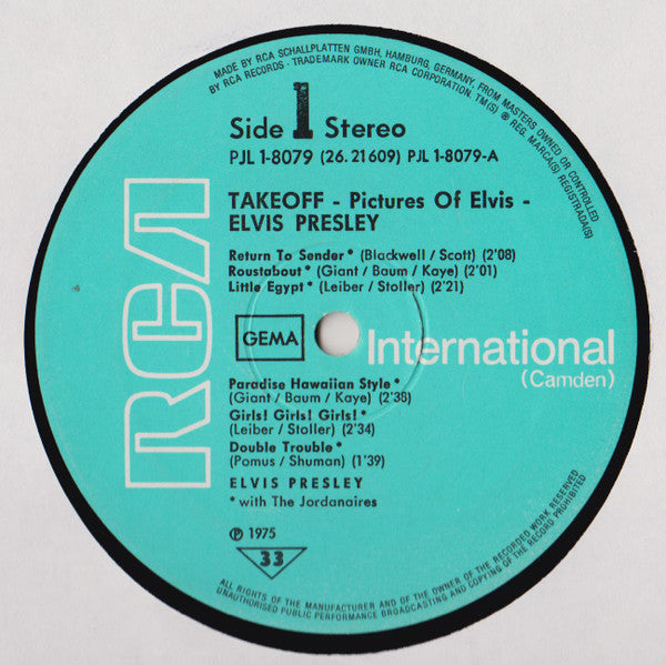 Elvis Presley : Pictures Of Elvis (LP,Compilation,Stereo)