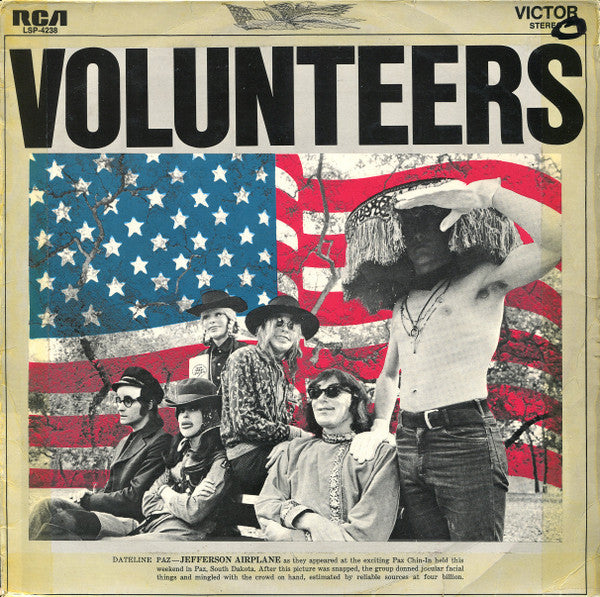 Jefferson Airplane : Volunteers (LP, Album)