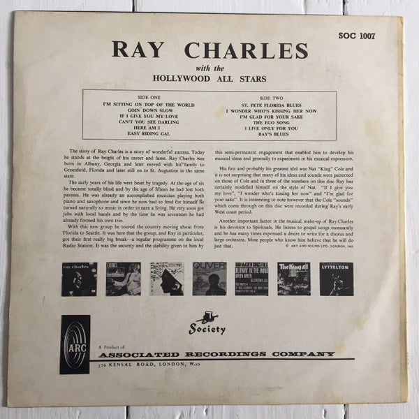 Ray Charles : Ray Charles (LP, Comp)