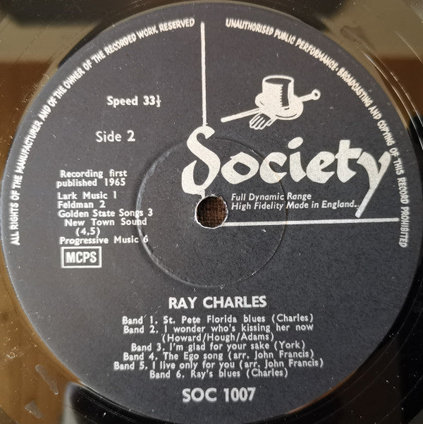 Ray Charles : Ray Charles (LP, Comp)