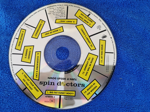 Spin Doctors - Turn It Upside Down (CD, Album) - De Platen Aap – Vinylwinkel in Brielle & online webshop voor muziekliefhebbers