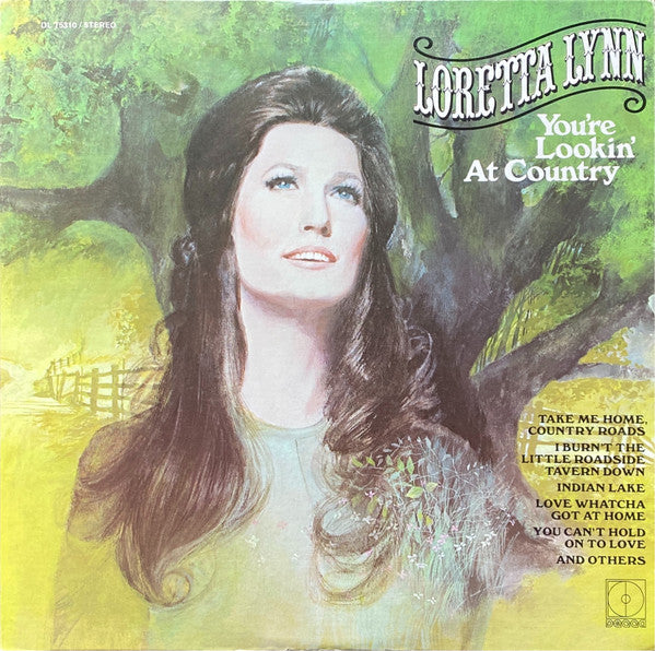 Loretta Lynn : You're Lookin' At Country (LP, Album, Glo)