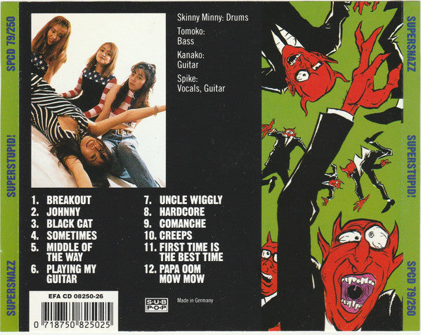 Supersnazz - Superstupid! (CD, Album) - De Platen Aap – Vinylwinkel in Brielle & online webshop voor muziekliefhebbers