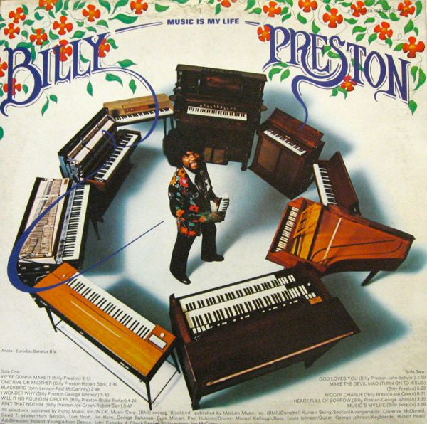Billy Preston : Music Is My Life (LP,Album,Reissue)