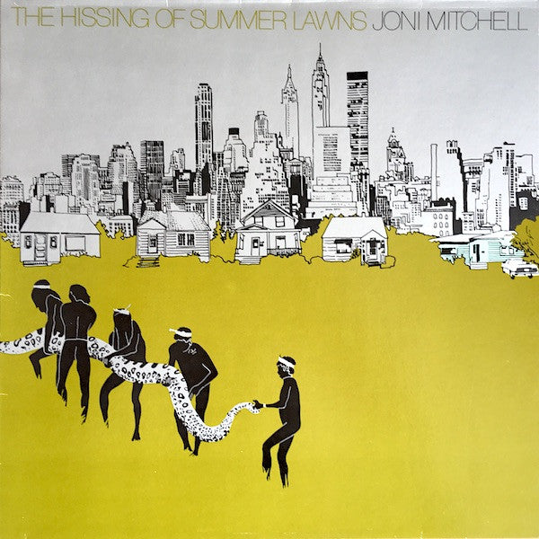 Joni Mitchell : The Hissing Of Summer Lawns (LP, Album, RE, Gat)