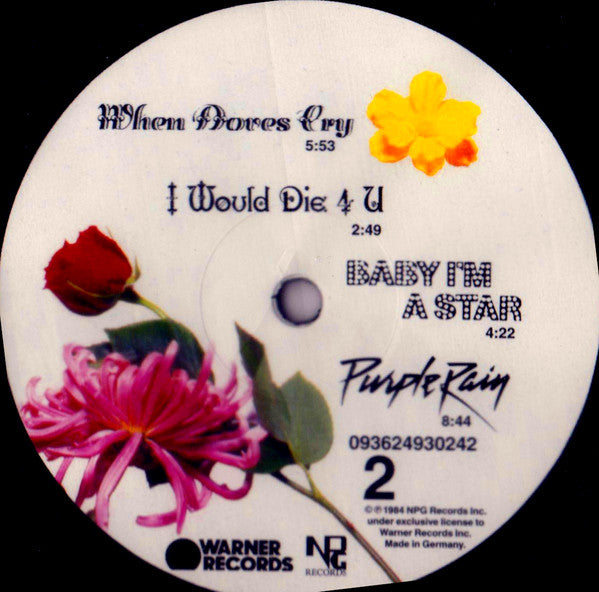 Prince And The Revolution : Purple Rain (LP,Album,Reissue,Remastered,Repress)