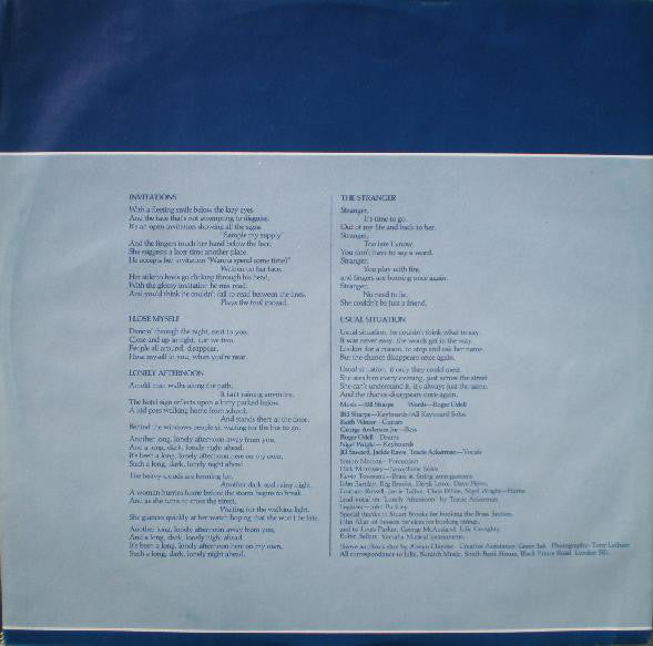 Shakatak : Invitations (LP, Album)