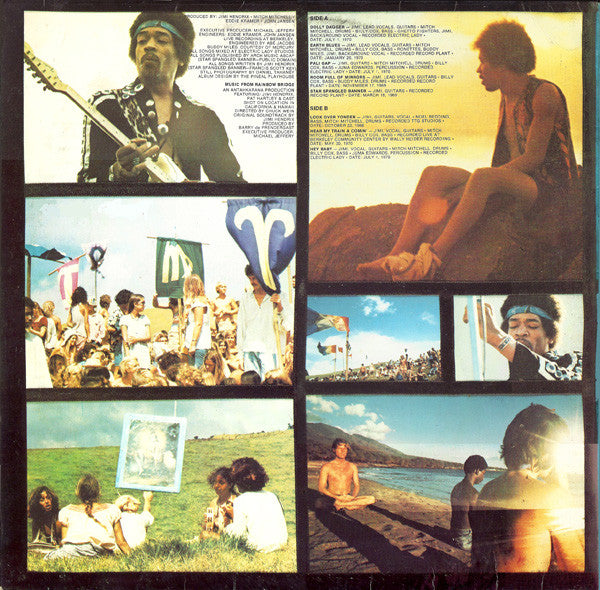 Jimi Hendrix : Rainbow Bridge - Original Motion Picture Sound Track (LP, Album, Gat)