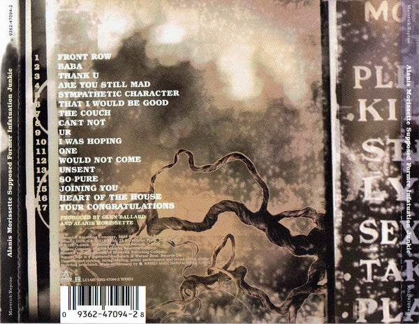 Alanis Morissette : Supposed Former Infatuation Junkie (CD, Album)