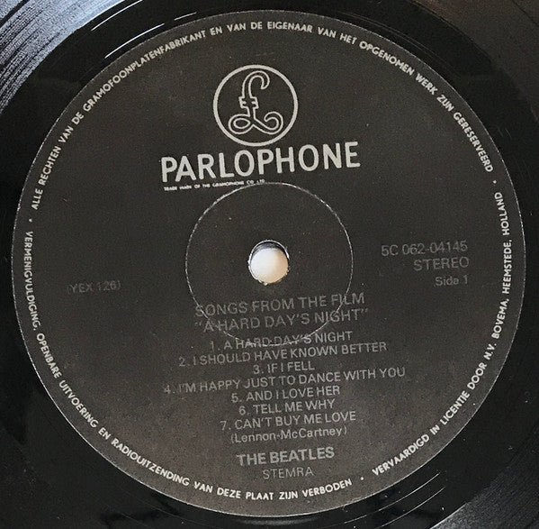 The Beatles : A Hard Day's Night (LP, Album, RE)