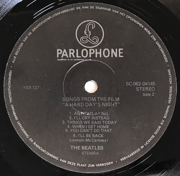 The Beatles : A Hard Day's Night (LP, Album, RE)