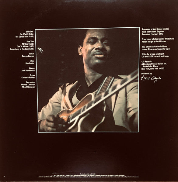George Benson : Beyond The Blue Horizon (LP, Album, RE)