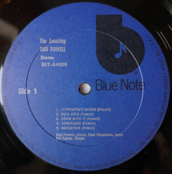 The Amazing Bud Powell* : The Scene Changes, Vol. 5 (LP, Album, RE, All)