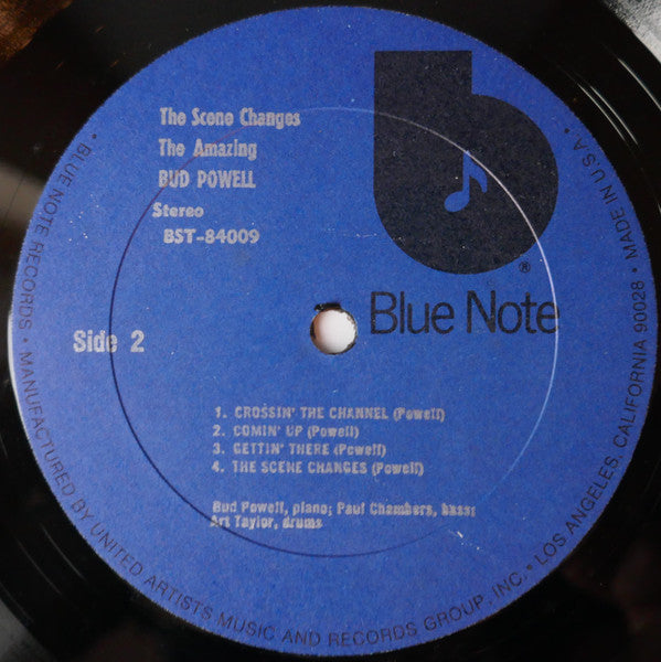 The Amazing Bud Powell* : The Scene Changes, Vol. 5 (LP, Album, RE, All)