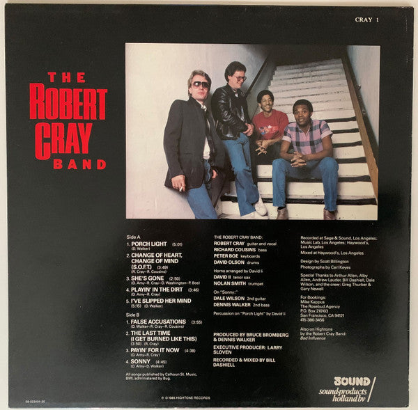 The Robert Cray Band : False Accusations (LP, Album)