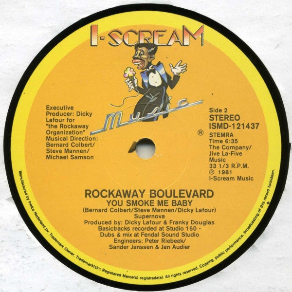 Rockaway Boulevard : Ripped Your Picture Of The Wall (I Stand Tall) (12",45 RPM)