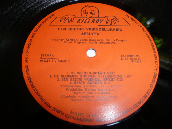 Armand : Een Beetje Vriendelijkheid (2xLP, Album)