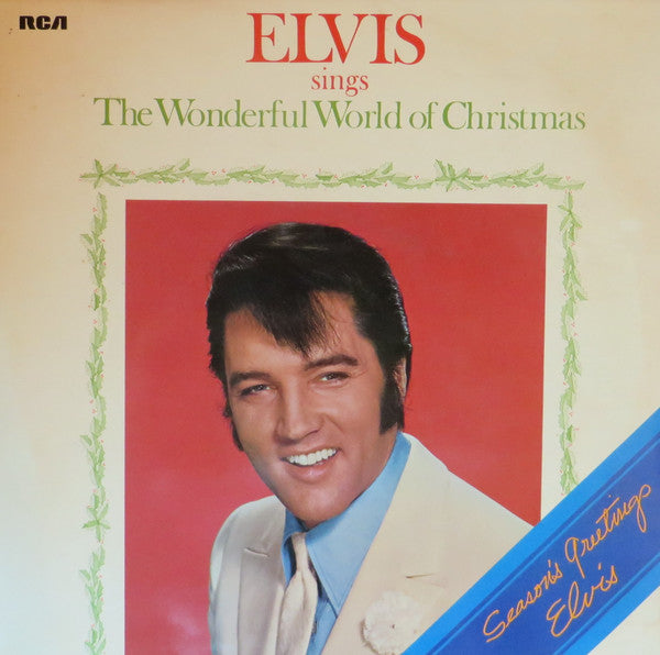 Elvis Presley : Elvis Sings The Wonderful World Of Christmas (LP, Album, RP)