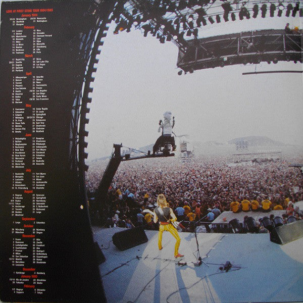 Scorpions : World Wide Live (LP,Album,Stereo)