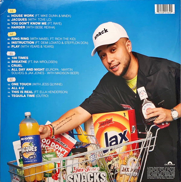 Jax Jones : Snacks (2xLP, Album, Yel)