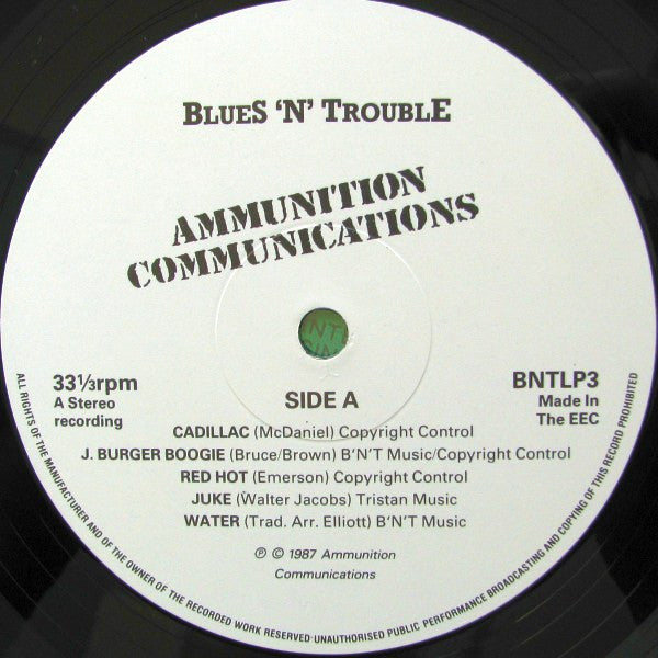 Blues 'N' Trouble : Thankyou And Goodnight (LP, Album)