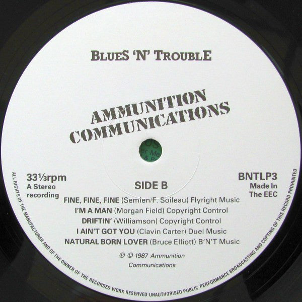 Blues 'N' Trouble : Thankyou And Goodnight (LP, Album)