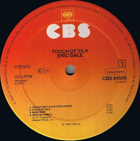Eric Gale : Touch Of Silk (LP, Album)