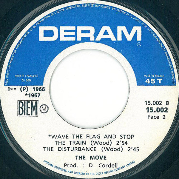 The Move : I Can Hear The Grass Grow / Night Of Fear (7", EP)