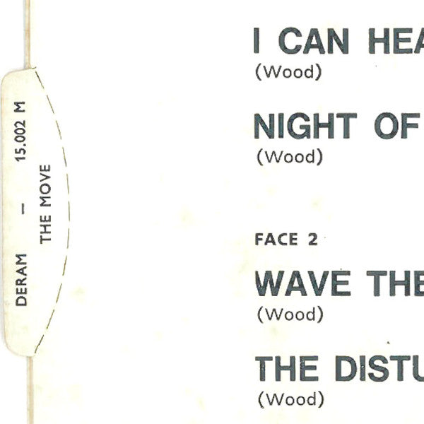 The Move : I Can Hear The Grass Grow / Night Of Fear (7", EP)