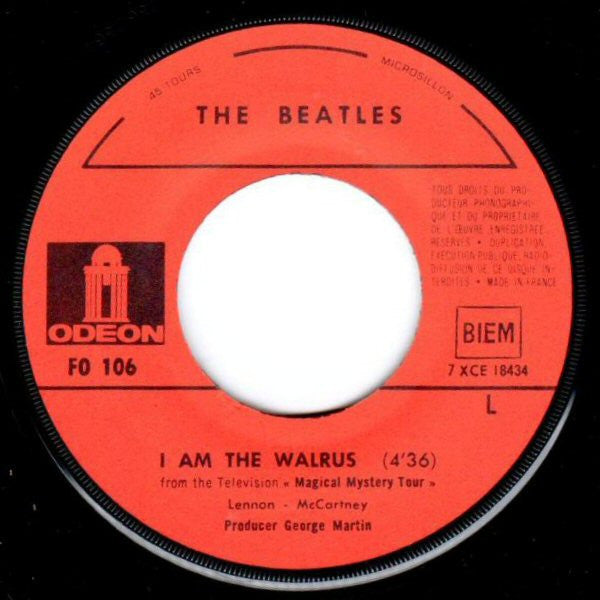 The Beatles : Hello, Goodbye (7", Single, Mono)