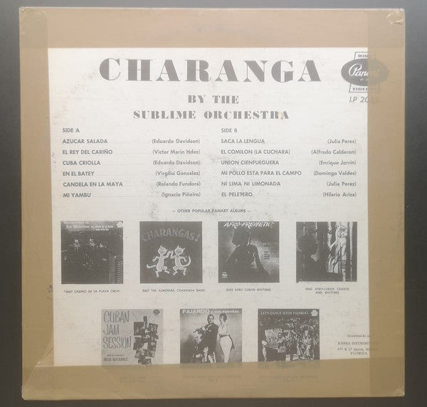 The Sublime Orchestra* : The Sublime Charanga Band (LP)
