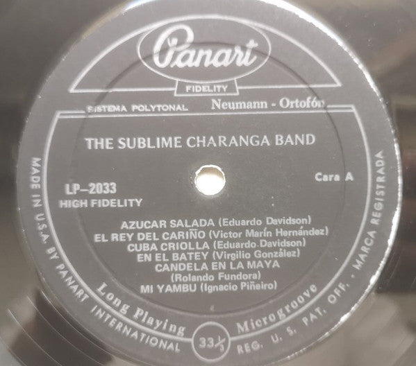 The Sublime Orchestra* : The Sublime Charanga Band (LP)
