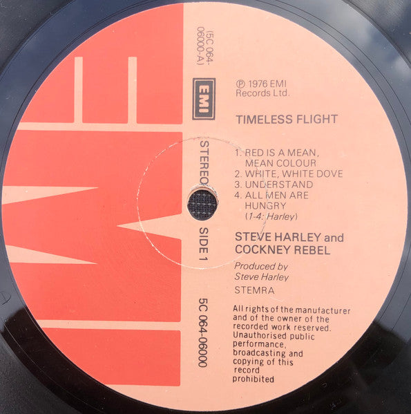 Steve Harley & Cockney Rebel : Timeless Flight (LP,Album)