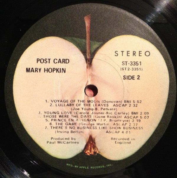 Mary Hopkin : Post Card (LP, Album, Pos)