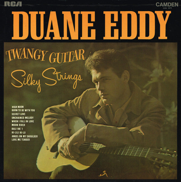 Duane Eddy : Twangy Guitar Silky Strings (LP,Album,Reissue,Stereo)