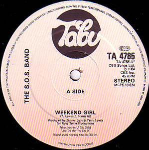 S.O.S. Band, The : Weekend Girl (12",45 RPM)