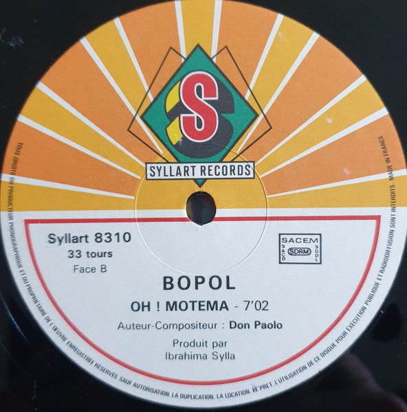 Bopol* & Innovation (2) : Helena (12")