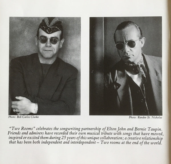 Various - Two Rooms - Celebrating The Songs Of Elton John & Bernie Taupin (CD, Album) - De Platen Aap – Vinylwinkel in Brielle & online webshop voor muziekliefhebbers