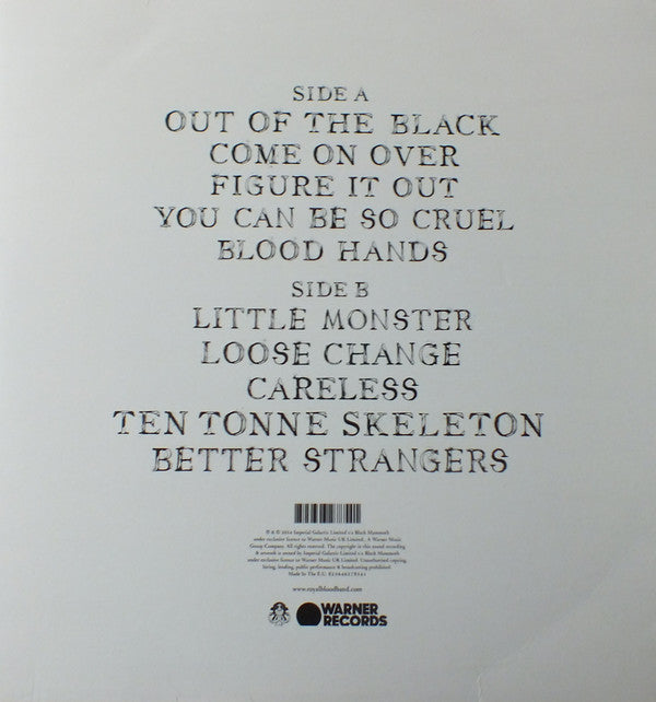Royal Blood (6) : Royal Blood (LP,Album,Repress)