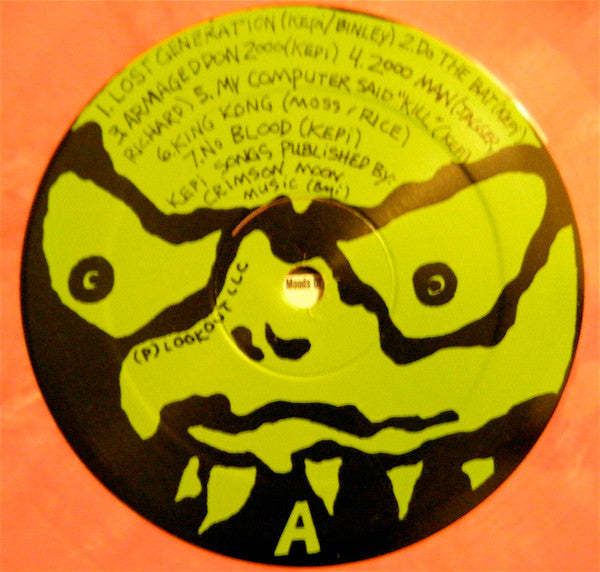 Groovie Ghoulies : Appetite For Adrenochrome (LP, Album, RE, RM, Pin)